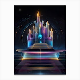 Disney Castle 4 Canvas Print