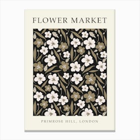 Flower Market Print 6 Primrose Hill Canvas Print