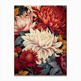 Chrysanthemums 6 Canvas Print