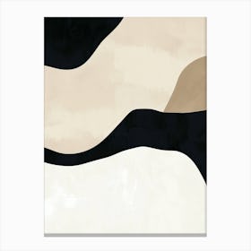 Abstract Tranquility Minimalist Style Canvas Print