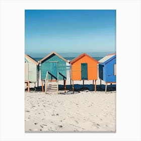 Beach Huts 6 Canvas Print