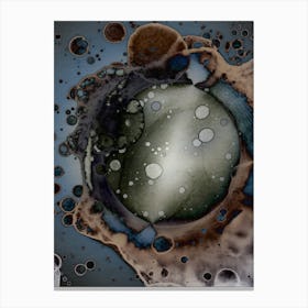 Abstraction An Unknown Planet Canvas Print