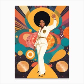 Disco Queen Canvas Print