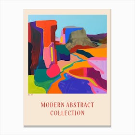 Modern Abstract Collection Poster 64 Canvas Print
