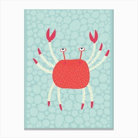 Dancing Crab Canvas Print