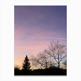 Sunset Sky Canvas Print