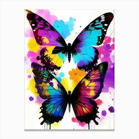 Colorful Butterflies 125 Canvas Print