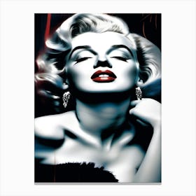 Marilyn Monroe, Glamour, Classic, Iconic Canvas Print