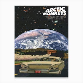 Arctic Monkey Poster For Home Office And Student Room Wall Aesthetic Poster Canvas Print