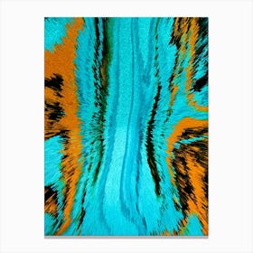 Acrylic Extruded Painting 499 Canvas Print