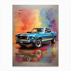 Ford Mustang Canvas Print
