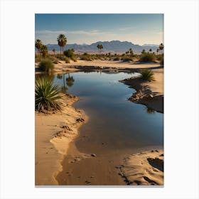 Desert Landscape Canvas Print