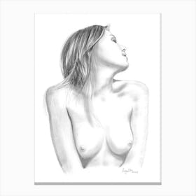 Nude Drawing Canvas Print