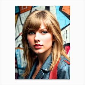 Taylor Swift 5 Canvas Print