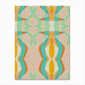 Abstract Pattern Fabric 1 Canvas Print