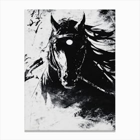 Chinese Horse 2 Canvas Print