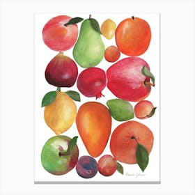Fruit Arrangement Canvas Print