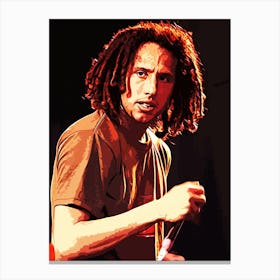 Zack de la Rocha Rage Against The Machine 4 Canvas Print