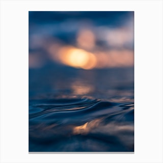 Silky Water Canvas Print