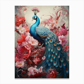 Peacock Canvas Print