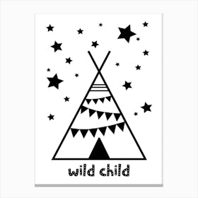 Wild Child Canvas Print