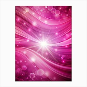 Pink Abstract Background No Text (2) 1 Canvas Print