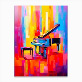 Grand Piano Canvas Print