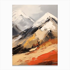 Ben Nevis Scotland 5 Mountain Painting Canvas Print