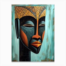 African Tribe Art 87 Canvas Print