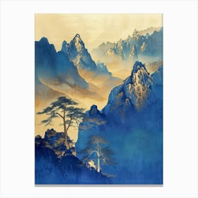 Chinese Mountains Canvas Print