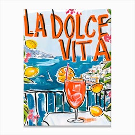 La Dolce Vita 1 Canvas Print