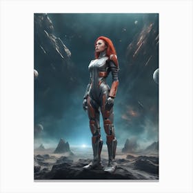 Spacewarrior Canvas Print