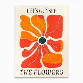 The Flowers | Wall Art Poster Print Canvas Print