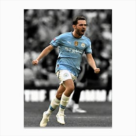 Bernardo Silva Manchester City 1 Canvas Print