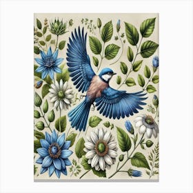 Blue Tit 1 Canvas Print