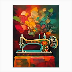 Sewing Machine Canvas Print