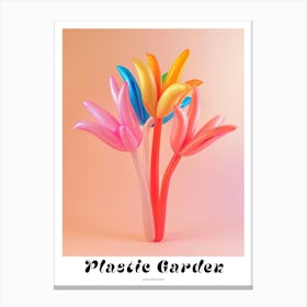 Dreamy Inflatable Flowers Poster Kangaroo Paw 3 Canvas Print