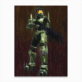 Master Chief Petty Officer Halo Canvas Print