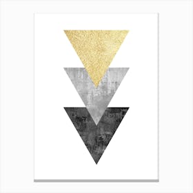 Geometric textures composition 1 Canvas Print