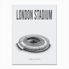 London Stadium West Ham United Fc Stadium Canvas Print
