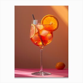 Aperol Spritz Art Print 440 Canvas Print