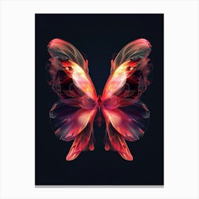 Abstract Butterfly 7 Canvas Print