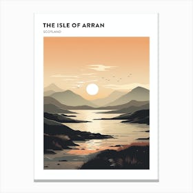 The Isle Of Arran Scotland 4 Hiking Trail Landscape Poster Canvas Print