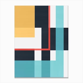 Geometric Layers 1 Canvas Print