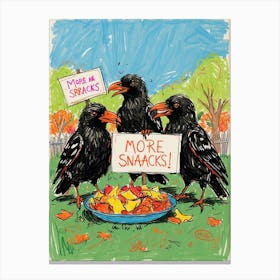 More Snacks Canvas Print