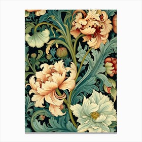 Floral Wallpaper 337 Canvas Print