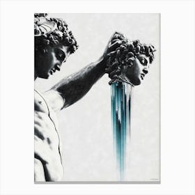 Perseus And Medusa Canvas Print