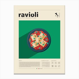 Ravioli Canvas Print