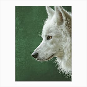 Wolf Dog Portrait Canvas Print