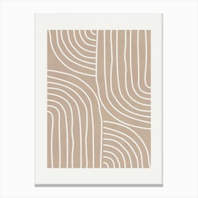 Abstract Lines- Nt03 Canvas Print